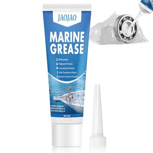 JAOJAO Marine Grease Tube, Marine Grade Grease, Advanced Marine-Grade Protection Durability, Extreme