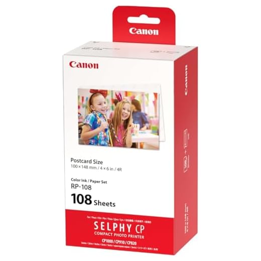 Canon RP-108IP Conspack Druckerpapier, cyan, einheitsgröße