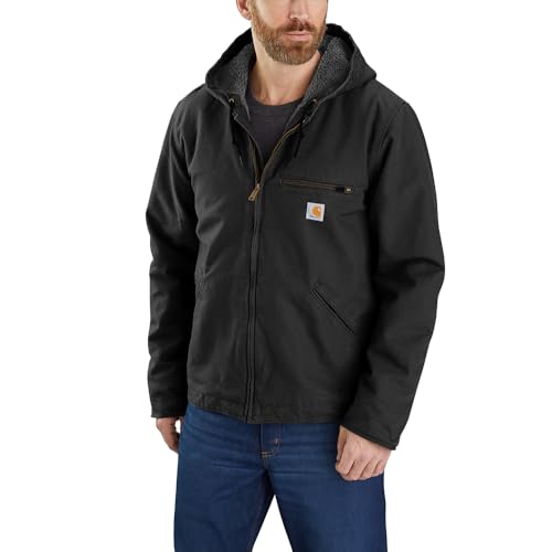 Carhartt Men's Washed Duck Sierra Jacket, Black, Medium by Carhartt - Used condition - US$102.83