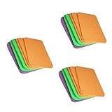 TEHAUX 18 Stuks Mat Voor Fitnessapparatuur Tpe Yogamat Meditatie Kussen Gevoerde Yogamat Yoga-elleboogbeschermer Yoga Elleboog Kussen Extra Dikke Yogamat Geschiktheid Trainingsmat Ab Wiel