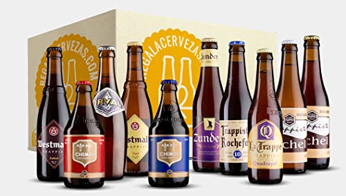 Cervezas Trapenses Benditas Cervezas (Pack 10 variedades) - Pack Cervezas Trapenses Regalo -...