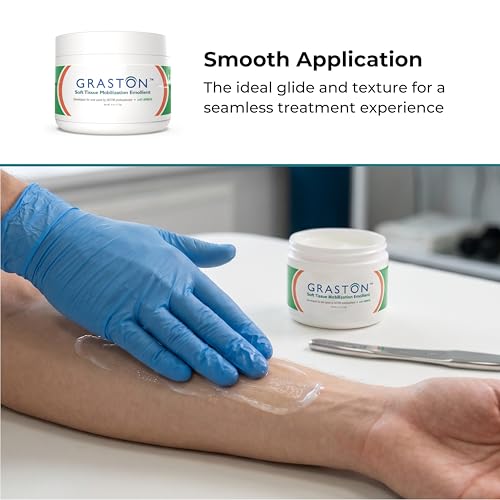 Image of Graston Technique Arnica Emollient Massage Lotion, 4oz, IASTM, 6-Pack | Pro-grade therapy cream, relief and recovery support, soft tissue mobilization