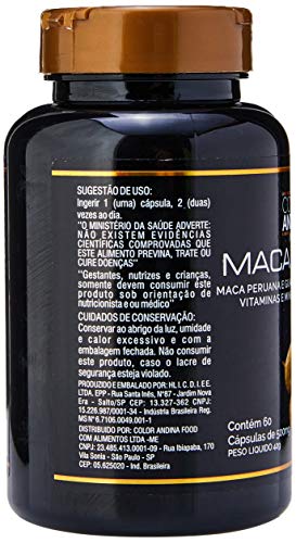 Maca Energy - 60 Cápsulas - Color Andina, Color Andina