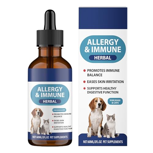 Integratori per Gatti in, Soluzione Naturale 60 ml, Supplementi Stomaco Micio, per Stomaco Sensibile Animali Domestici Anziani Cuccioli Cura Viaggio Casa Recupero
