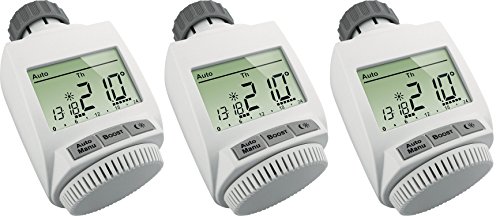 Preisvergleich Produktbild MAX! Heizkörperthermostat plus, 3er Set 105936