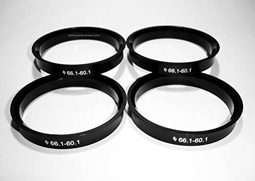 4 Anelli centradores di cerchio 66.1 - 60.1 per