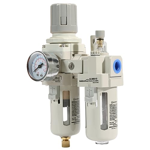 Combo lubrificante regulador de filtro de ar comprimido NPT de 3/8