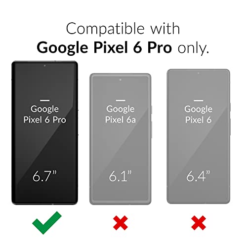 Crave for Google Pixel 6 Pro Case, Shockproof Protection Dual Layer Case for Google Pixel 6 Pro (6.7 inch) - Forest Green