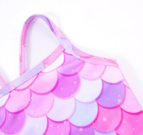 Image of Girls Swimsuits One-Piece Bathing Suits Multicolor Kids Sport Summer Beach Swimwear for 2-10 Years Old