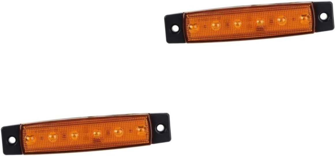 Gatuida 2pcs 6 Trailer Lights 6 in 1 12v Tail Light Replacement for Trucks Rvs