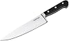 Boker Heritage 8 Inch Chefs Kitchen Knife, Forged Stainless Steel, Classic Design, Made In Germany Black POM