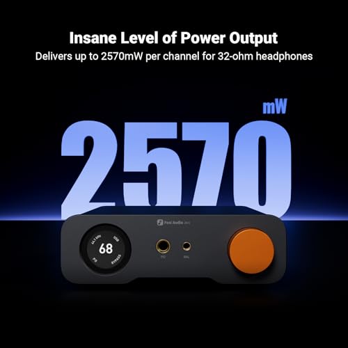 Image of Fosi Audio ZH3 DAC Headphone Amp, Fully Balanced Preamp with AKM4493SEQ XMOS XU316 PCM 768kHz for Amplifiers, USB /Optical /COAX /RCA /12V Trigger Input, XLR /RCA /4.4mm /6.35mm Output with Remote