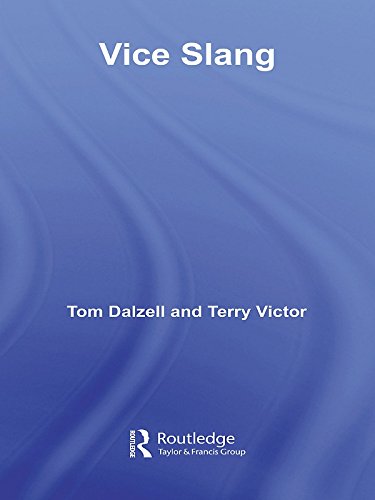 Vice Slang      [Print Replica] Kindle Edition