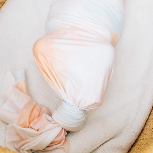 Image of Copper Pearl Swaddle Blankets for Newborns | Soft Stretchy Receiving Blankets for Boys and Girls | Large 46 x 46 Inch Baby Blankets | Lightweight and Breathable Swaddles | Nova