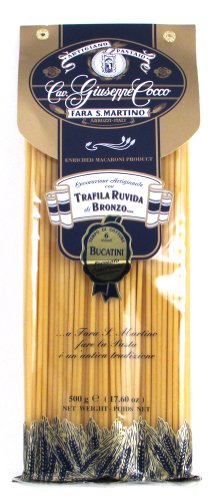 Giuseppe Cocco (4 pack) Bucatini Artisan Pasta hand-made slow dried in 500g bags from Italy from Italy