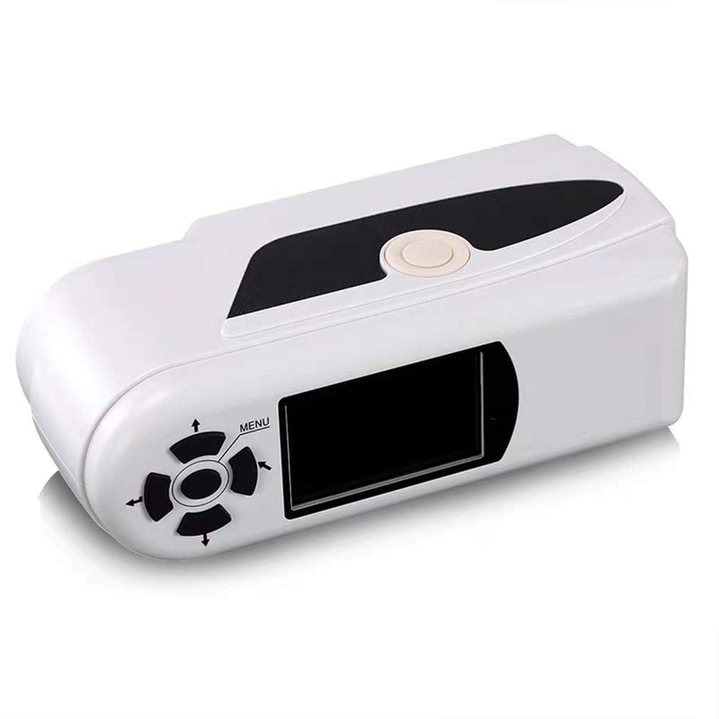 Handheld Colorimeter 8mm Caliber Color Meter Color Difference Meter Tester Analyzer with Free PC Software Light Source D65 for Textile Printing and Dyeing Color Analysis Viewing Geometry 8 / d