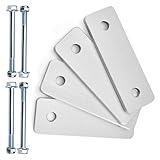 OAJABBGE Golfwagen Hecklift Aluminium Set 1 Zoll Höhenverstellung Für Benzin Und Elektromodelle Von 2004–2024. Einfach Zu Installierende Universelle Golfwagen Hecklift