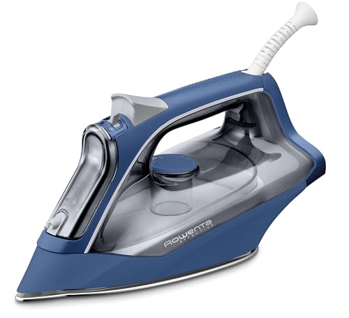 Rowenta Effective +, Plancha de vapor especial principiantes, 2400W, Golpe de vapor de 120 g/min, Función de vapor automático, Función antigoteo, Suela acero inoxidable antiarañazos, DX1636D1 1 Rowenta Effective +, Plancha De Vapor Especial Principiantes, 2400w, Golpe De Vapor De 120 G/min, Función De Vapor Automático, Función Antigoteo, Suela Acero Inoxidable Antiarañazos, Dx1636d1