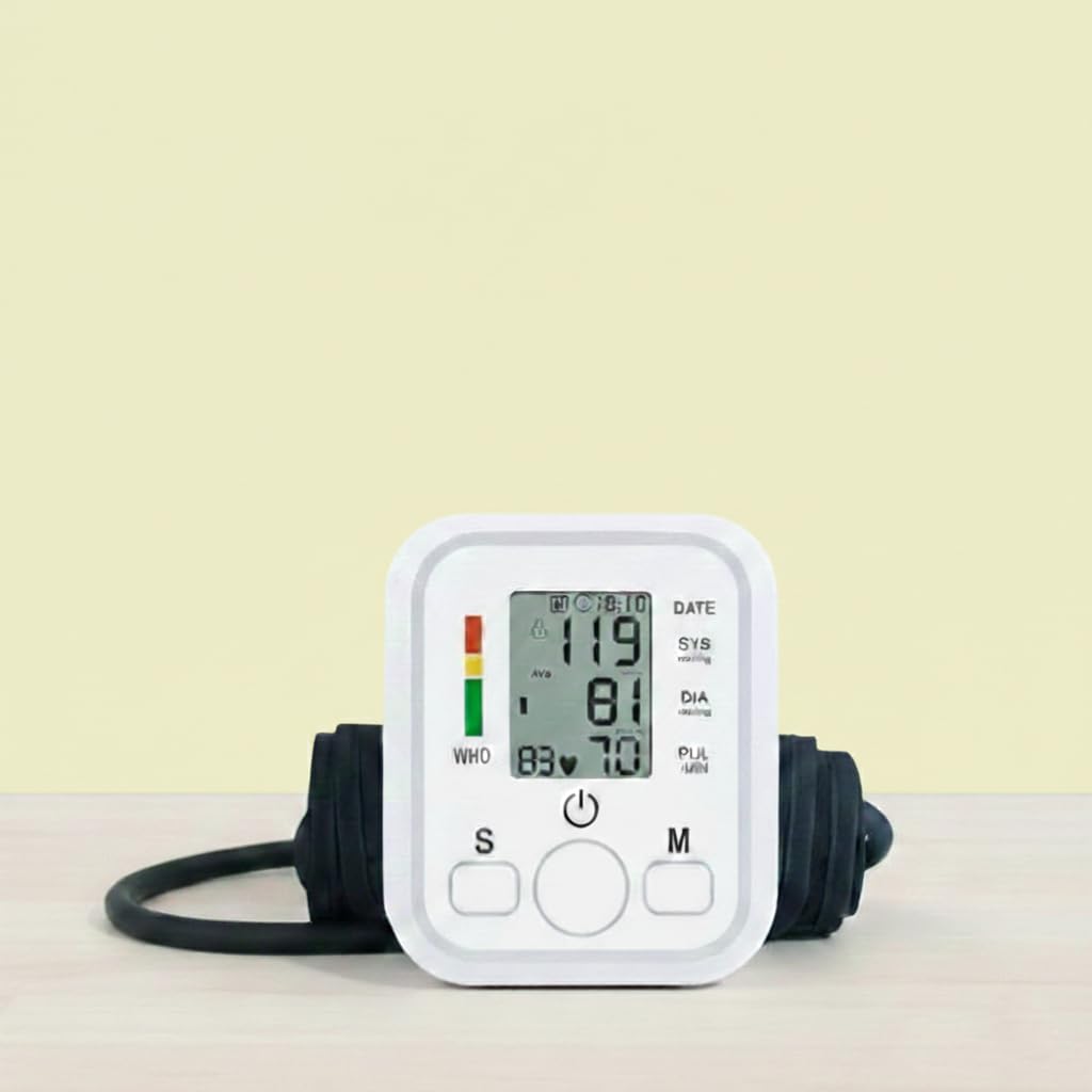 AccuTrust Upper Arm Digital Blood Pressure Monitor with Voice Assist & Large LCD Display | Fast Accurate BP Machine for Home and Elderly Use 1
