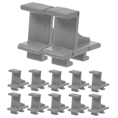 TOPPERFUN 12 Piezas Clips Estantes de Refrigerador de Congelador Clips de Estante Comerciales Refrigeración y Congelación