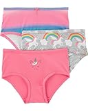 Carter's Girl's 3 Pack Underwear Set (Unicorn(3H603710)/Rainbow, 8 Years)