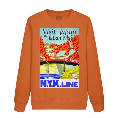 Sweatshirt enfant Visit Japan cadeau parfait pour petit passionné de voyage