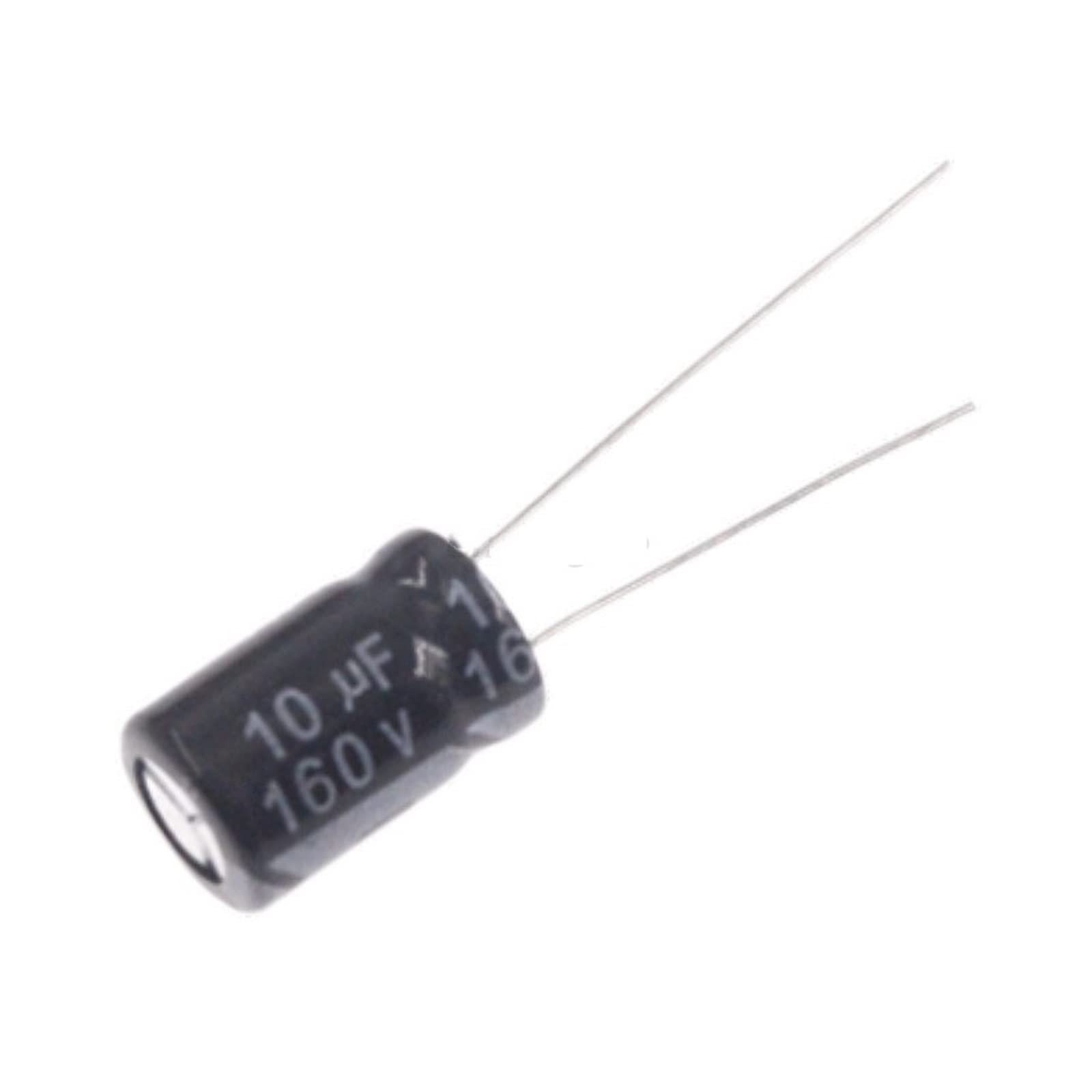 Condensateur 160V 10UF électrolytique aluminium 8x12mm pour prototypage et projet DIY