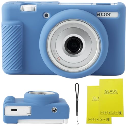 Funda de silicona para cámara digital Sony ZV-1F/II/M2 color azul