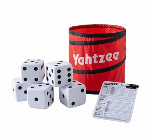 Giant Yard Game Set with Foam Dice and Scorecard