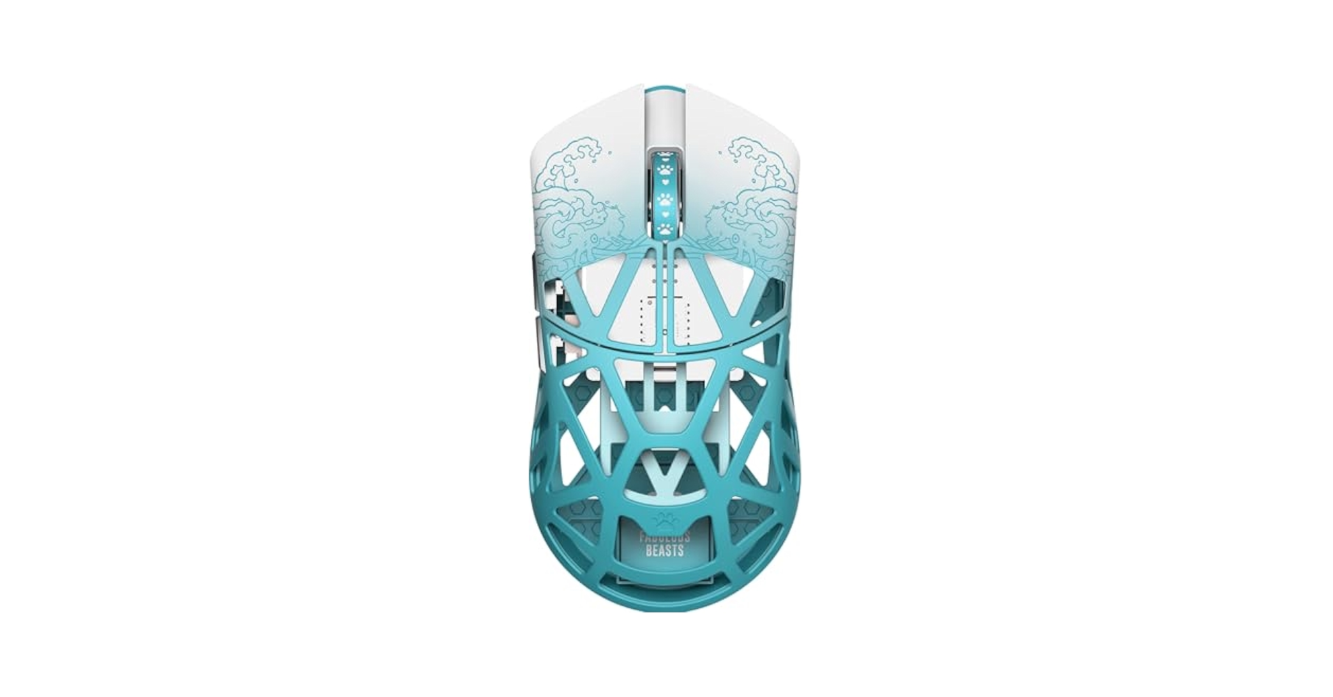 Fabulous Beasts × WLMOUSE BeastX 8K Blue Fabulous Beasts X WLmouse Beast X 8K Lightweight Magnesium