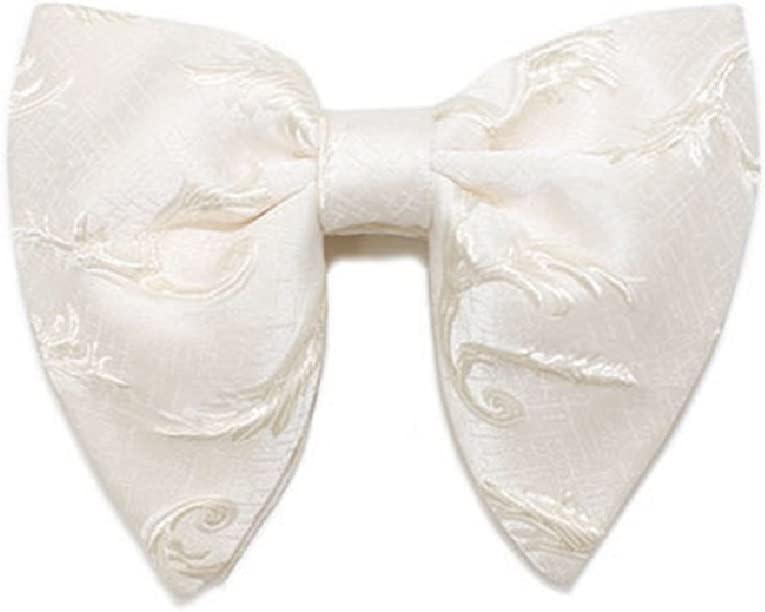 JSEIAJB Large Bow Tie Men's Flower Solid Color Women's Wedding Accessories