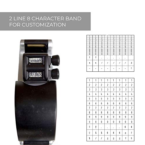 SBLabel Two Line Price Gun / 2 Line Pricing Gun/Pre-Loaded Roll of White Labels and Instruction Sheet