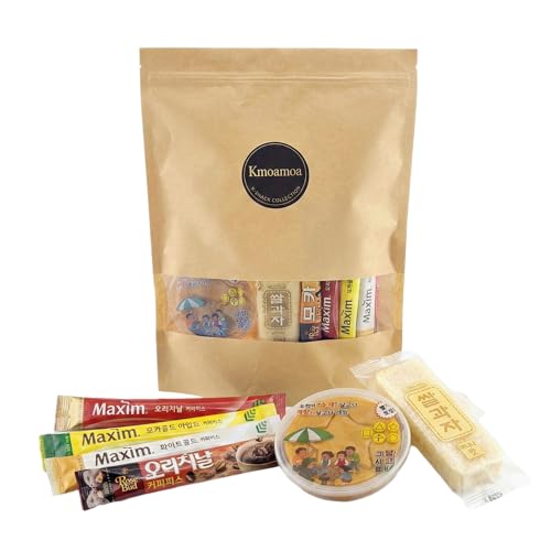 Korean Instant Coffee Packets Mix -...