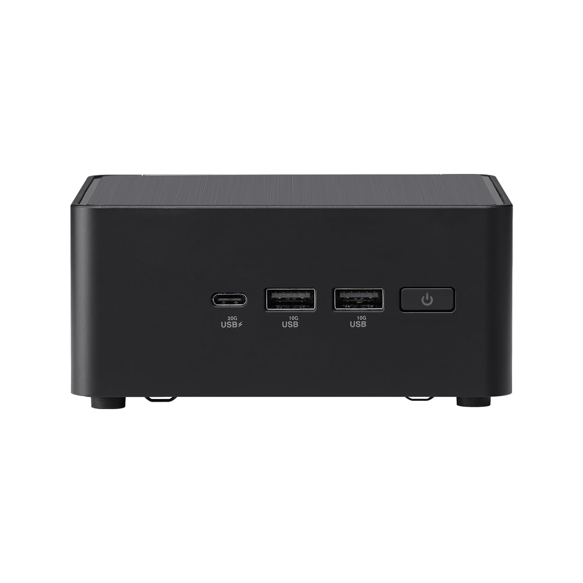Mini PC NUC14 Pro con Intel Core Ultra 5 125H, grafica Intel Arc, supporta fino a 96 GB di RAM DDR5, Dual Thunderbolt 4, display Quad 4K, 2.5G LAN, WiFi6E (alto, Barebone)