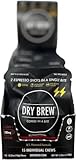 Dry Brew Coffee Chew Energy Supplement, Double Shot, 100mg Caffein, Non-Dairy, Sugar-Free, 15 Individual Chews, 5.25oz Box