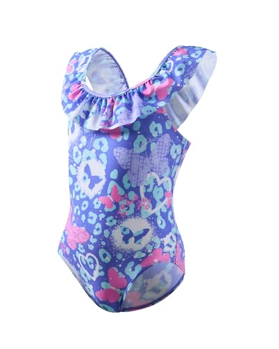 Image of Angel season Girls Swimsuits Kids Bathing Suit One Piece Swimwear with UPF 50+ Cute