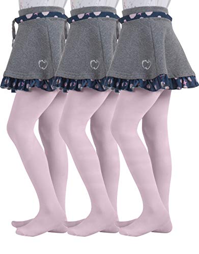  3 PAIRES COLLANTS POUR FILLES EN MICROFIBRE | ...