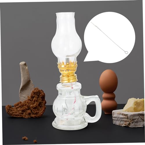 Mecha para lámpara de aceite portátil de cuerda de cáñamo miniatura 4