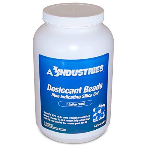 1Galón Azul Sustitución de gel de sílice desecante Beads