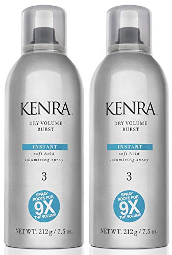 Image of Kenra Dry Volume Burst 3 | Instant Volume Hairspray | Soft Hold Volumizing Spray | Dry Application | All Hair Types