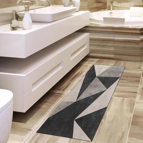 Alfombra antideslizante para pasillo de cocina lavable 50x250cm 4