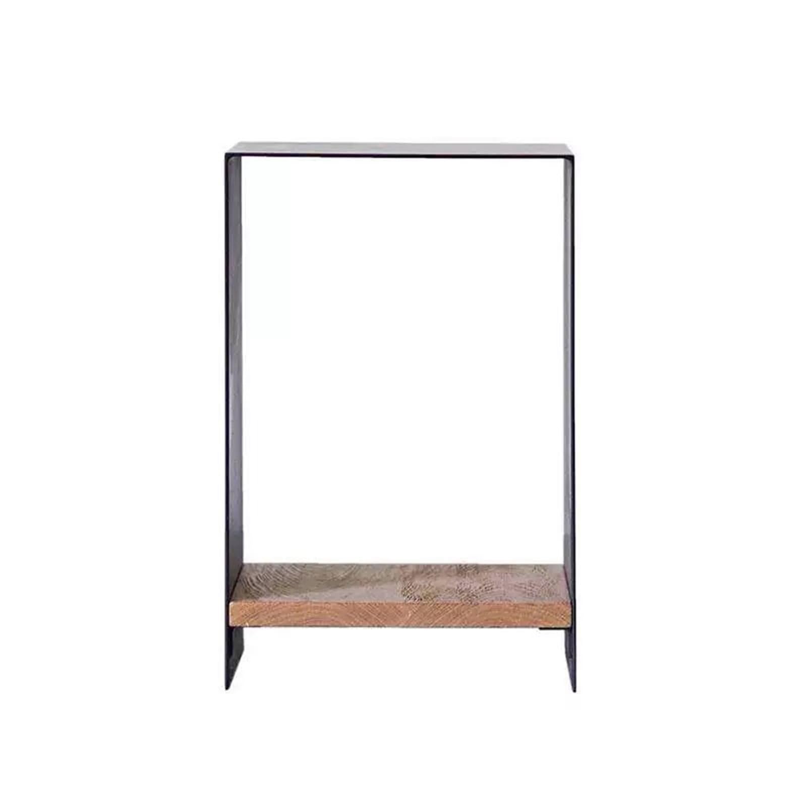 XUJUAN-0227 Bookshelf Modern Floor Standing Minimalist Iron Bookshelf Sofa Side Table Bedroom Bedside