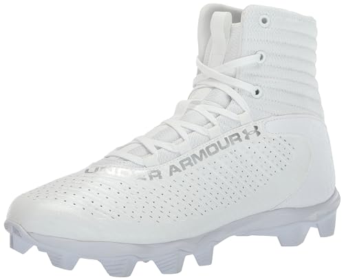 Under Armour Men's Highlight Franchise RM 2.0, (100) White/White/Metallic Silver, 10.5, US