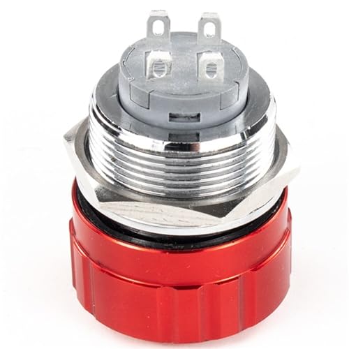 Bouton d'arrêt d'urgence 16mm 2NC haute précision mécanique - 2