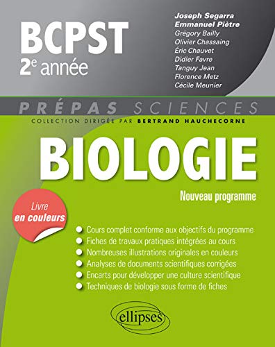 Télécharger Biologie BCPST 2e Année PDF