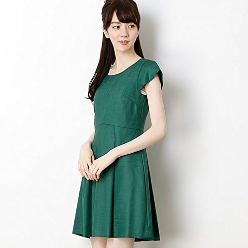 Amazon Co Jp ルビーリベット Rubyrivet ライクファイワンピース 023グリーン S 36 服 ファッション小物