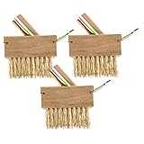 UPKOCH 3 Stück Teiliges Drahtbürste zur Unkrautentfernung Effektiver Fugenreiniger für Gartenwege...