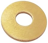 Dimensiones: Tamaño: M10. Diámetro exterior D1: 29.5mm. Espesor: 2.2mm. DIN 9021. Peso unitario: 11.9 g. Material: latón para una mejor resistencia al óxido así como a la rotura