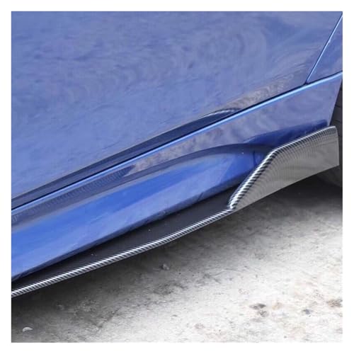 Faldones laterales universales de 1,8m en negro brillo para Corolla y tuning berlina 5