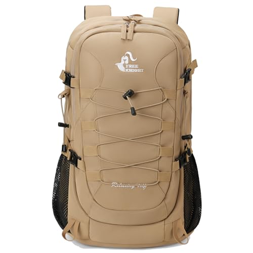 Bseash Sac à dos de randonnée/de voyage léger et imperméable 40L avec housse de protection contre la pluie, pour le sport en extérieur, pour le camping,...